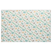 Monogrammen | In de Oerwoud Stof (Fat Quarter)