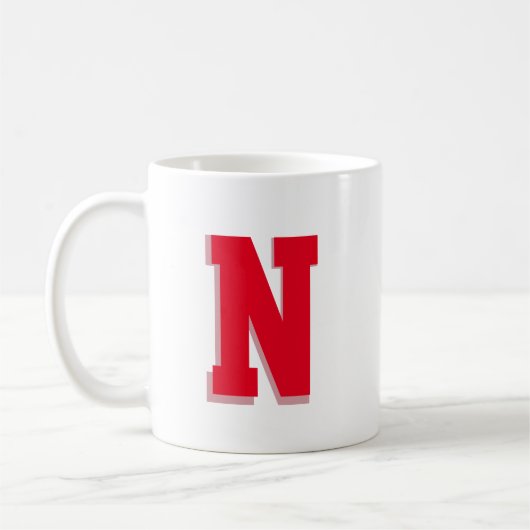 Monogrammen Initiaal Koffiemok (Links)