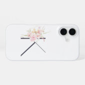 Monogrammen iPhone 16 Hoesje (Achterkant horizontaal)