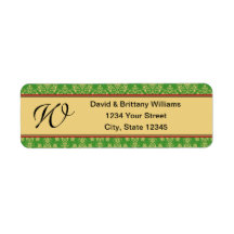 Monogrammen kerstfeestdag logo