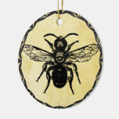 Monogrammen Ornament met  bijen (Links)