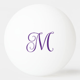 Monogrammen Pingpongbal