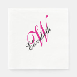 Monogrammen Servetten