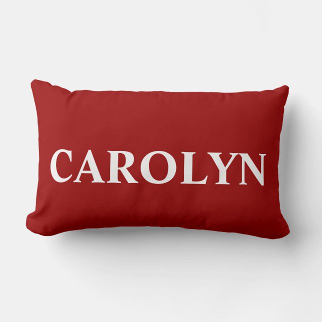 Monogrammen Sierkussen Kussen (Voorkant)