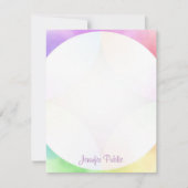 Monogrammen Sjabloon Moderne elegante kalligrafie (Voorkant)