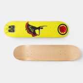 Monogrammen Spaans Patineta "Baile" Skateboard (Horizontaal)