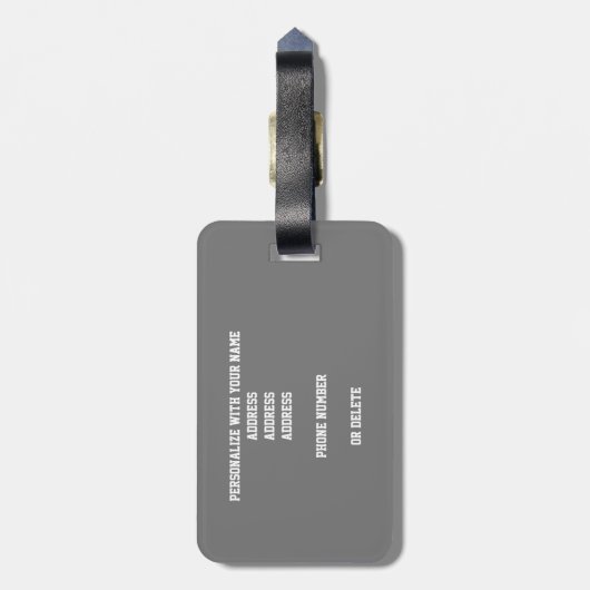 monogrammen sportgeschenken meisjes roze basketbal bagagelabel (Achterkant verticaal)