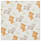 Monogrammen | Sweet Safari Stof (Swatch)