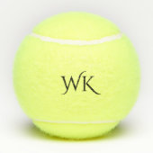 Monogrammen Tennisballen (Achterkant)