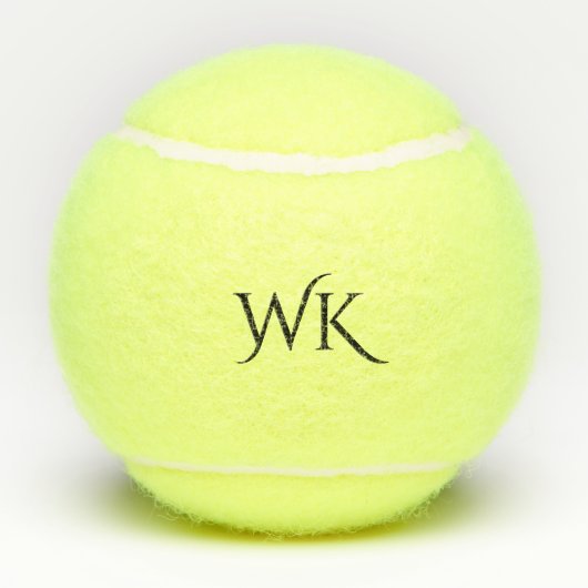 Monogrammen Tennisballen (Achterkant)