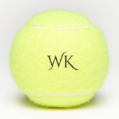 Monogrammen Tennisballen (Voorkant)