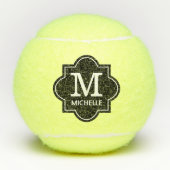 Monogrammen Tennisballen (Voorkant)