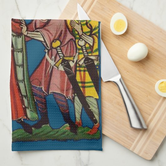 Monogrammen Theedoek (Quarter Fold)