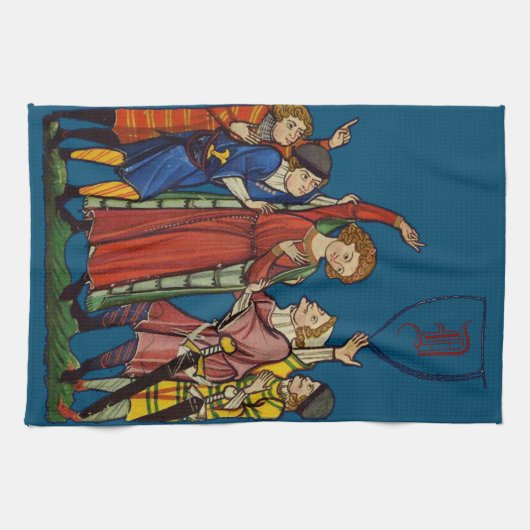 Monogrammen Theedoek (Horizontaal)