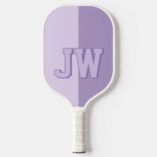 Monogrammen Toevoegen jouw naam Paarse & Lila Pickleball Paddle