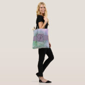 Monogrammen Tote Bag (Op model)
