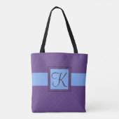 Monogrammen Tote Bag (Achterkant)