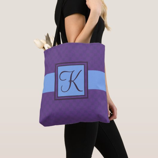 Monogrammen Tote Bag (Dichtbij)