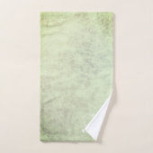 Monogrammen van de Groene Woordhanddoekset van de Bad Handdoek (Handdoek)