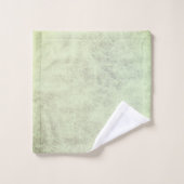 Monogrammen van de Groene Woordhanddoekset van de Bad Handdoek (Wasdoekje)