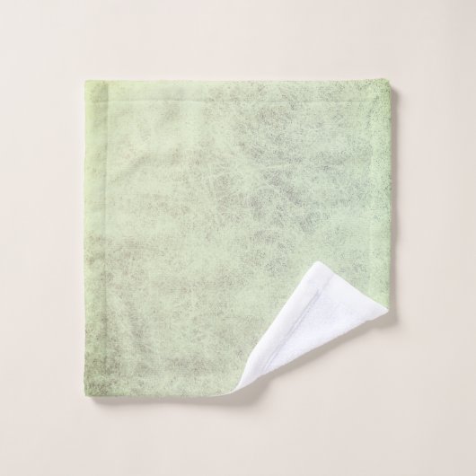 Monogrammen van de Groene Woordhanddoekset van de Bad Handdoek (Wasdoekje)