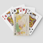 Monogrammen van de kleurrijke kaart van de Wereldo (Achterkant)