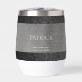 Monogrammen van leder- en metaalafdrukken (Voorkant)