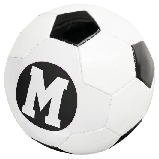 Monogrammen Voetbal (Drie kwart)