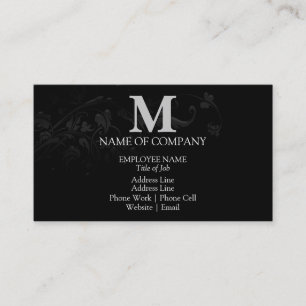 Monogrammen voor BusinessCards Visitekaartje