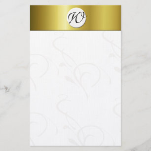 Monogrammen, voor persoonlijk gebruik briefpapier