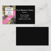 Monogrammen voor sieraden en logo visitekaartje (Voorkant / Achterkant)