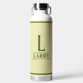 Monogrammen Waterfles (Voorkant)