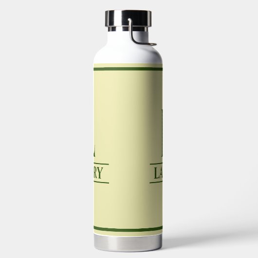 Monogrammen Waterfles (Links)