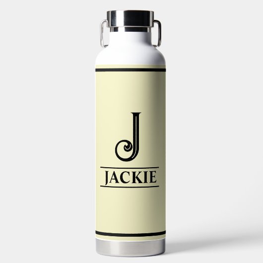 Monogrammen Waterfles (Voorkant)