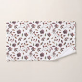 Monogrammen Waterverf Floral Towel Set Bad Handdoek (Handdoek)