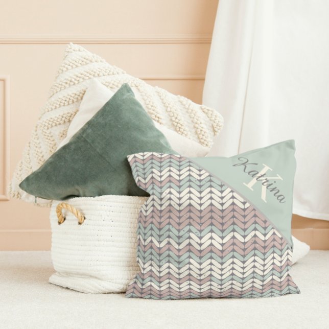 Monogrammeringskussen Kussen (Creator heeft geüpload)