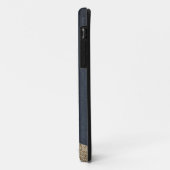 Monogrammofoondoosjes voor zeegoud glitter Case-Mate iPhone case (Achterkant/links)