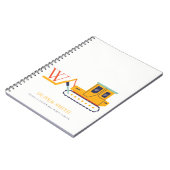 Monogrammofoonplaten voor constructiedoeleinden notitieboek (Linkerzijde)