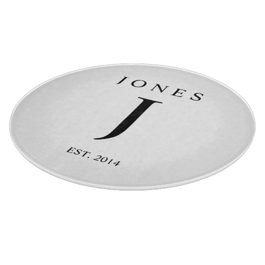 Monogrammus Inital Cutting Board Snijplank (Hoek)