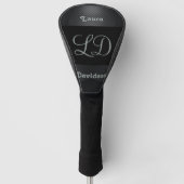 Monogramnaam Gepersonaliseerde Douane Golfheadcover (Voorkant)