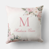 Monogramnaam Gepersonaliseerde Douane Kussen (Achterkant)