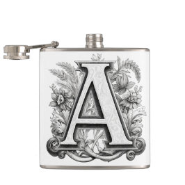 Monogramontwerp Heupfles