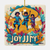#monogramOrnamentatie Keramisch Ornament (Achterkant)
