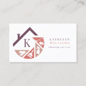 Monogramreiniging Visitekaartje (Voorkant)