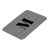 Monogramstrepen van initialen aanpassen, personali magneet (Linkerzijde)