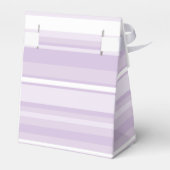 Monogramthistle paarse strepen bedankdoosjes (Achterkant)