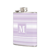 Monogramthistle paarse strepen heupfles (Links)