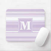 Monogramthistle paarse strepen muismat (Met muis)