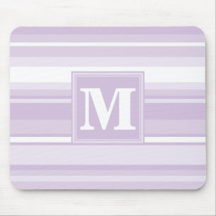 Monogramthistle paarse strepen muismat