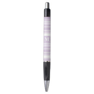 Monogramthistle paarse strepen pen